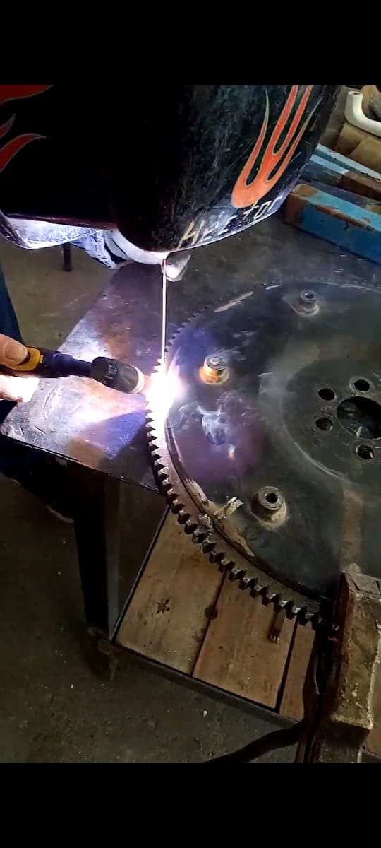 Trabajos de soldadura